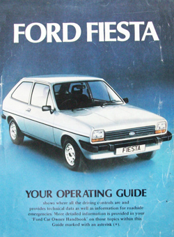 Mk1 Fiesta Operating Guide